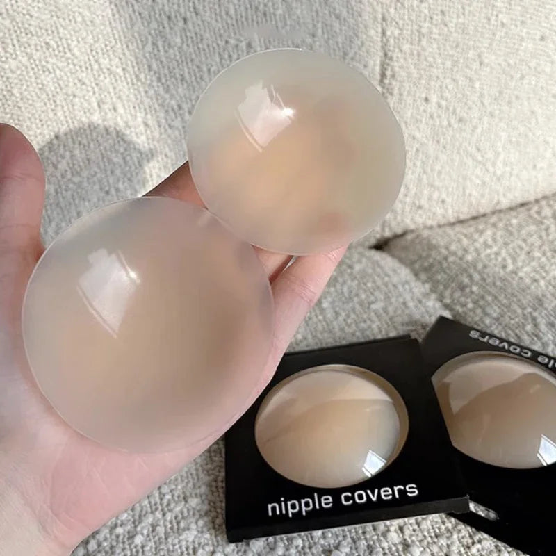 Reusable Silicone Nipple Cover Women Breast Lingerie Bra Sticker Female Invisible Petal Lift up Self Adhesive Pads Chest Pasties