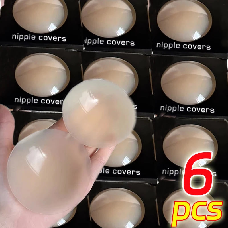 Reusable Silicone Nipple Cover Women Breast Lingerie Bra Sticker Female Invisible Petal Lift up Self Adhesive Pads Chest Pasties